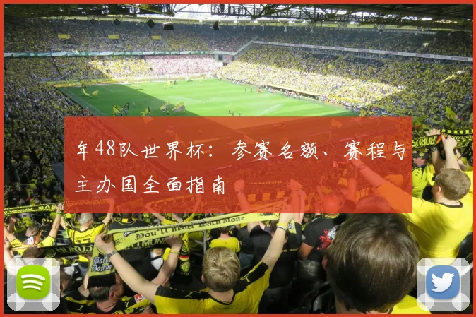 年48队世界杯：参赛名额、赛程与主办国全面指南